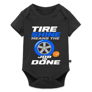 Garage Detailer Car Detailing Car Detailer - Baby Premium short-sleeve bodysuit - black - Front