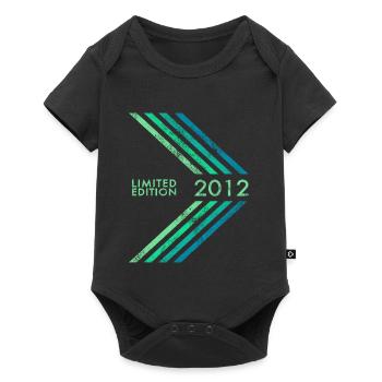 Édition limitée 2012 anniversaires garçons et filles - Body à manches courtes Premium Bébé - noir - Devant