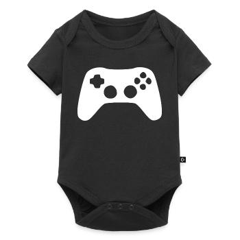 Gamer Gaming Gift - Baby Premium short-sleeve bodysuit - black - Front