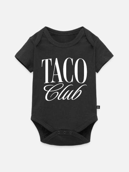 Taco Club - Baby Premium Kurzarmbody - Schwarz