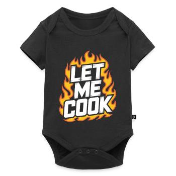 Let Me Cook Cooking Grilling Meme Grill Master Chef - Baby Premium short-sleeve bodysuit - black - Front