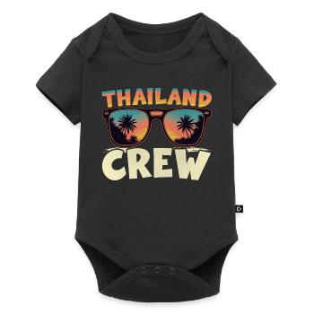 Thailand Crew - Baby Premium Kurzarmbody - Schwarz - Vorne