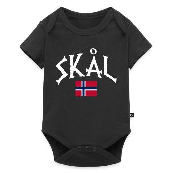 Vacances en Norvège dans les fjords de Norge Voyage en Scandinavie - Body à manches courtes Premium Bébé - noir - Devant