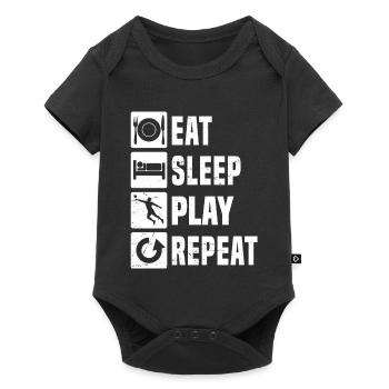 Idée cadeau pour un fan de balle au poing avec des sports de balle - Body à manches courtes Premium Bébé - noir - Devant