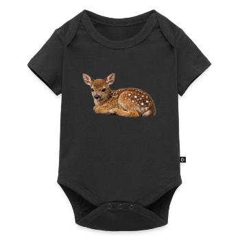 Les taches stellaires Faon - Body à manches courtes Premium Bébé - noir - Devant