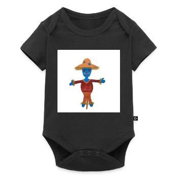 Susi Scarecrow Child Motif - Baby Premium short-sleeve bodysuit - black - Front