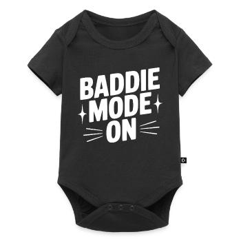 Mode méchant activé - Body à manches courtes Premium Bébé - noir - Devant