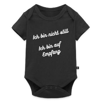 Heimatliebe Nord - Baby Premium Kurzarmbody - Schwarz - Vorne