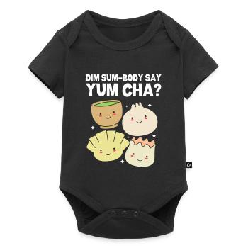 Dim sum - Body à manches courtes Premium Bébé - noir - Devant