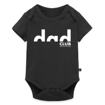 Dad Club Premium Member | Father | Father's Day - Baby Premium short-sleeve bodysuit - black - Front