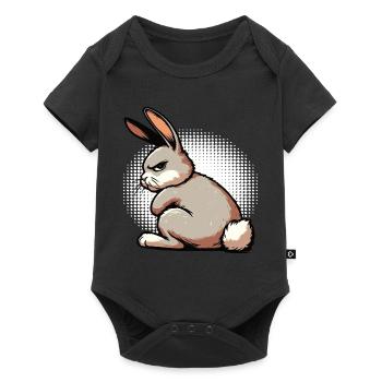 Rabbit Bunny Bunny Long Eared Thumper Ram - Baby Premium short-sleeve bodysuit - black - Front
