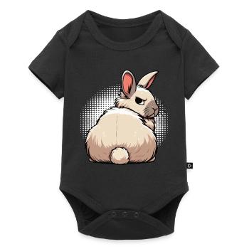 Rabbit Bunny Bunny Long Eared Thumper Ram - Baby Premium short-sleeve bodysuit - black - Front