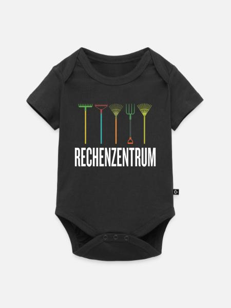 Leiter vom Rechenzentrum Gärtner Gärtnerin Garten - Baby Premium Kurzarmbody - Schwarz