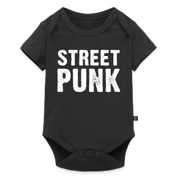 Street Punk - Baby Premium short-sleeve bodysuit - black - Front