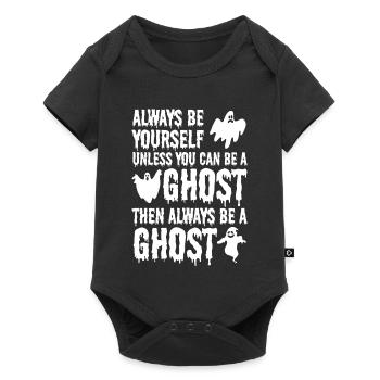 Halloween - Always be yourself unless you can be a - Baby Premium Kurzarmbody - Schwarz - Vorne