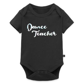 Tänzerin - Baby Premium Kurzarmbody - Schwarz - Vorne