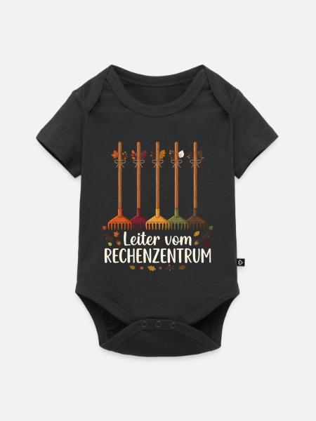 Rechenzentrum Gärtner Garten Gartenarbeit - Baby Premium Kurzarmbody - Schwarz
