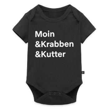 Hello Crab Cutter North Sea Coast Hamburg - Baby Premium Kurzarmbody - Schwarz - Vorne