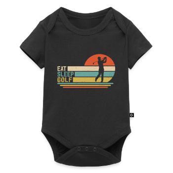 Eat Sleep Play Golf - Baby Premium short-sleeve bodysuit - black - Front