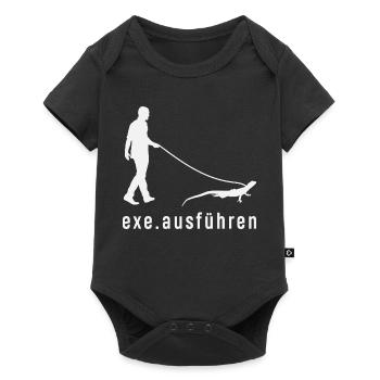 Exe Ausführen Informatiker - Baby Premium Kurzarmbody - Schwarz - Vorne