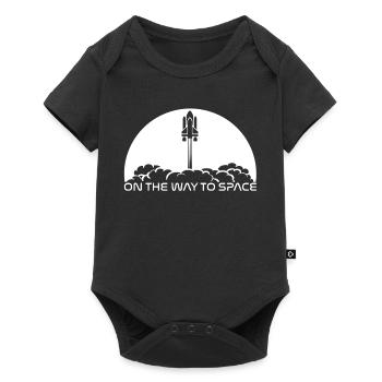 Start unter weißer Sonne - Baby Premium Kurzarmbody - Schwarz - Vorne