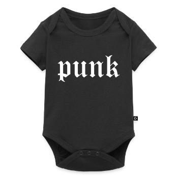 Punk Gothic Glyph Tee - Baby Premium Kurzarmbody - Schwarz - Vorne