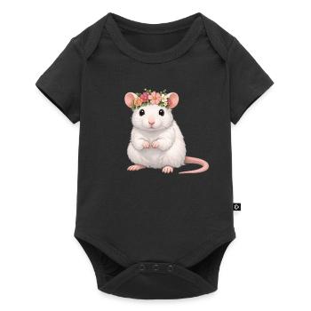 Rat - Body à manches courtes Premium Bébé - noir - Devant