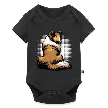 Propriétaire de Collie Collie Amant de Collie Collie Propriétaire - Body à manches courtes Premium Bébé - noir - Devant