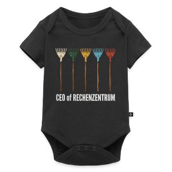 IT Support Glücksrad Service Desk IT Helpdesk Nerd - Baby Premium Kurzarmbody - Schwarz - Vorne