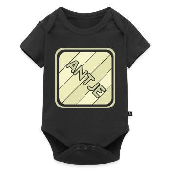 Gift for Antje - Baby Premium short-sleeve bodysuit - black - Front