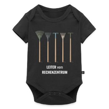 IT Support Glücksrad Service Desk IT Helpdesk Nerd - Baby Premium Kurzarmbody - Schwarz - Vorne
