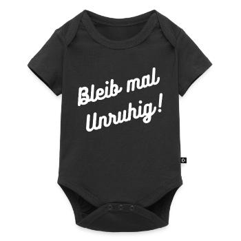 HN Stay Restless – Écriture manuscrite - Body à manches courtes Premium Bébé - noir - Devant