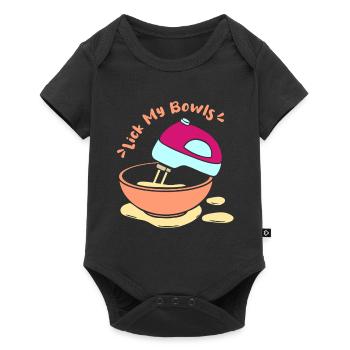 Pâtisserie Pâtissière Pât - Body à manches courtes Premium Bébé - noir - Devant