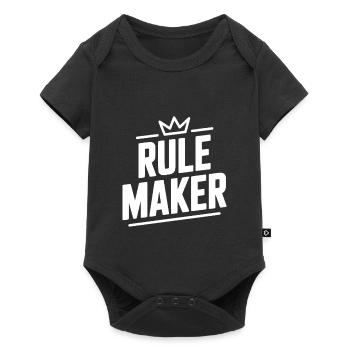 Rule Maker - Baby Premium short-sleeve bodysuit - black - Front