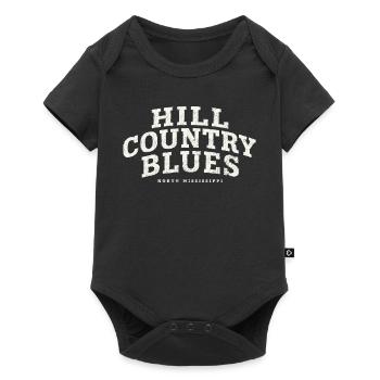 Hill Country Blues North Mississippi - Baby Premium short-sleeve bodysuit - black - Front