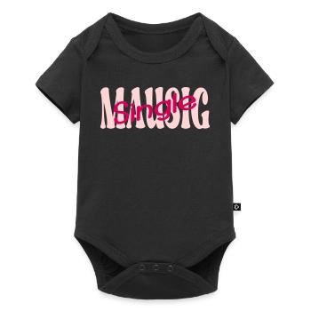 Single Mouse Girlfriend - Baby Premium short-sleeve bodysuit - black - Front