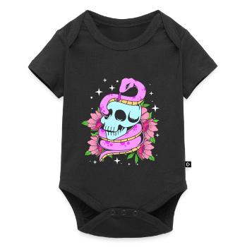 Gothique pastel - Body à manches courtes Premium Bébé - noir - Devant