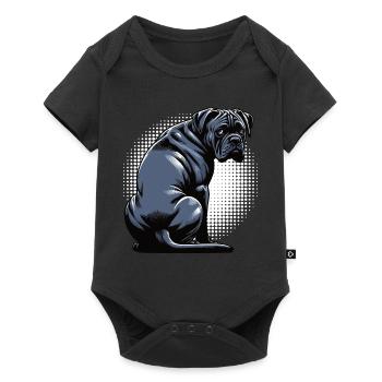Cane Corso Cane Corsos Corso halter Corso Owner - Baby Premium short-sleeve bodysuit - black - Front
