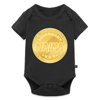 Idée cadeau : Naima - Body à manches courtes Premium Bébé - noir - Devant