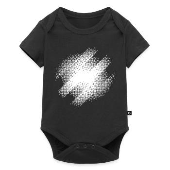 Bauhaus Burst Résumé - Body à manches courtes Premium Bébé - noir - Devant