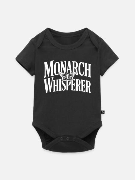 Monarchflüsterer - Baby Premium Kurzarmbody - Schwarz