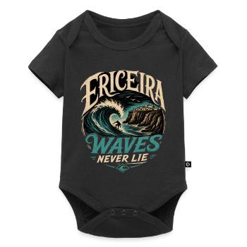 Ericeira Surfing - Baby Premium short-sleeve bodysuit - black - Front