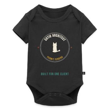 Catio architect – building permit still pending – - Baby Premium short-sleeve bodysuit - black - Front