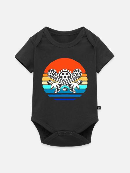 Maschinenbau Ingenieur - Baby Premium Kurzarmbody - Schwarz