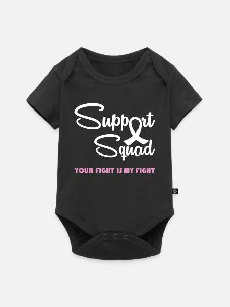 Krebs - Baby Premium Kurzarmbody - Schwarz