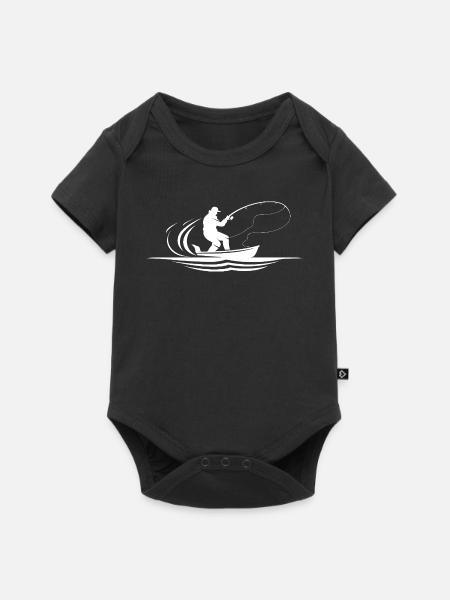 Fischer - Baby Premium Kurzarmbody - Schwarz