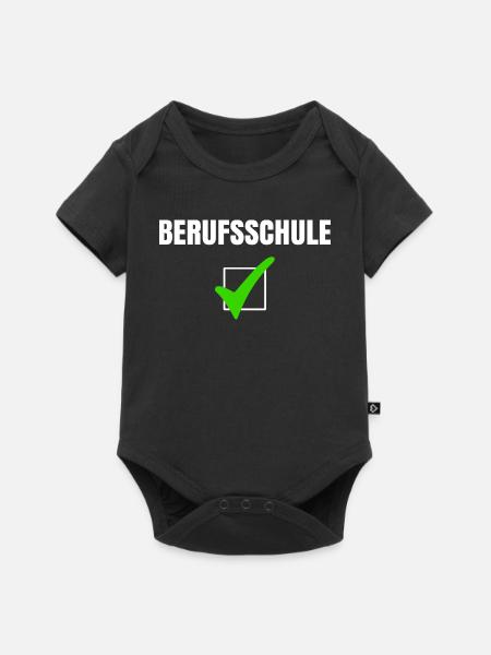 Berufsschule Abschluss - Baby Premium Kurzarmbody - Schwarz