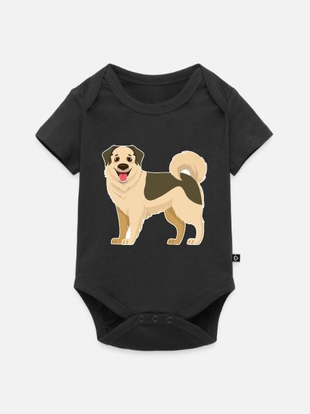  Anatolischer Hütehund - Baby Premium Kurzarmbody - Schwarz