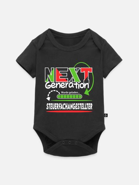 Steuerfachangestellter Next Generation Beruf Mann - Baby Premium Kurzarmbody - Schwarz