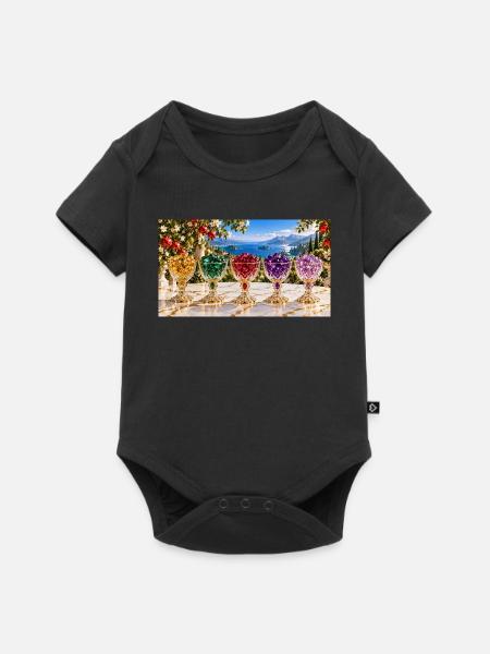 Sei schön - Baby Premium Kurzarmbody - Schwarz